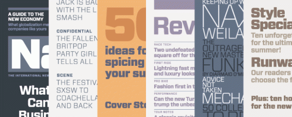 Forza digital typeface, 2010 Design firm: Hoefler & Frere-Jones Forza digital typeface, 2010 Design firm: Hoefler & Frere-Jones