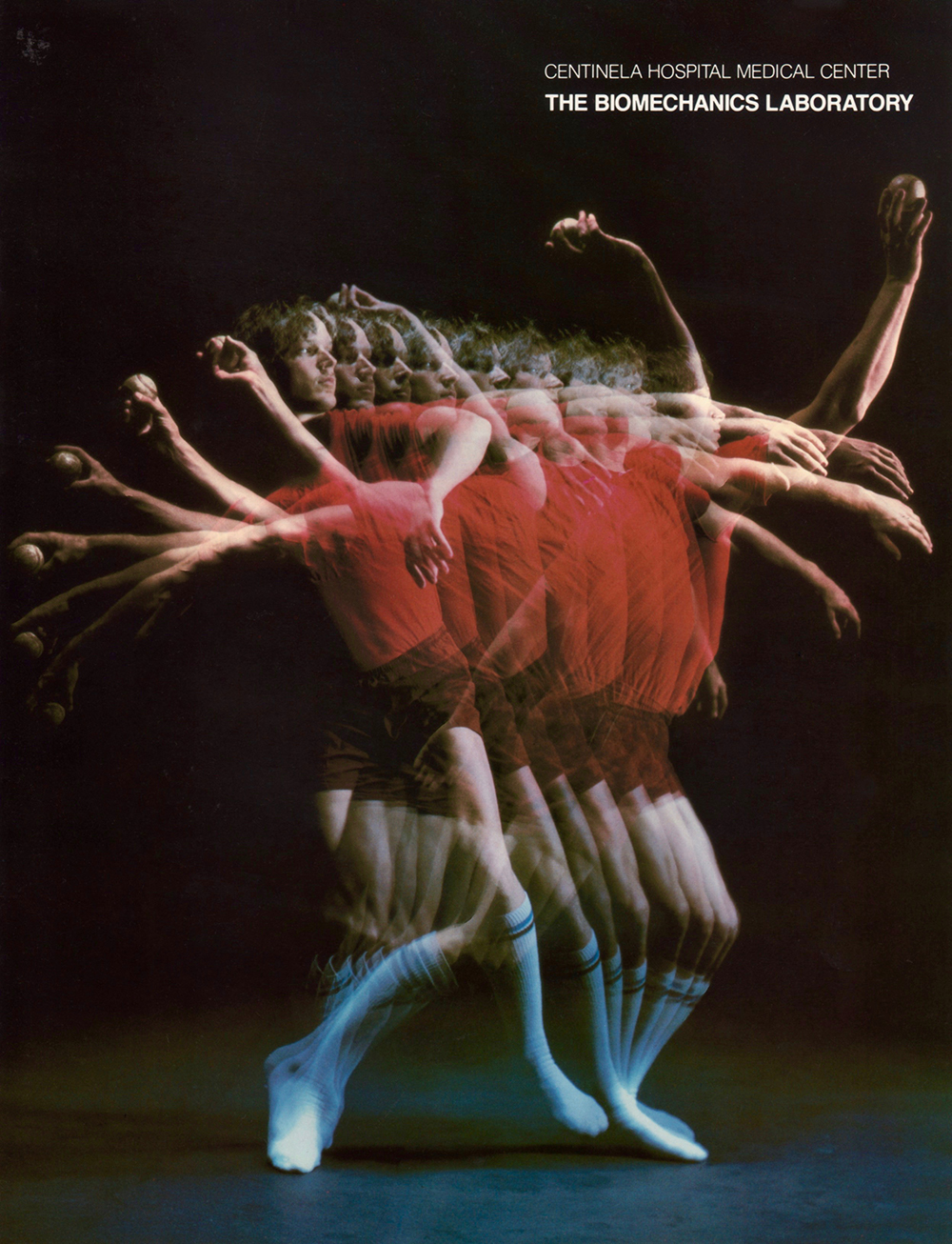 Centinela Hospital Medical Center, The Biomechanics Laboratory, brochure cover, 1984 Centinela Hospital Medical Center, The Biomechanics Laboratory, brochure cover, 1984
