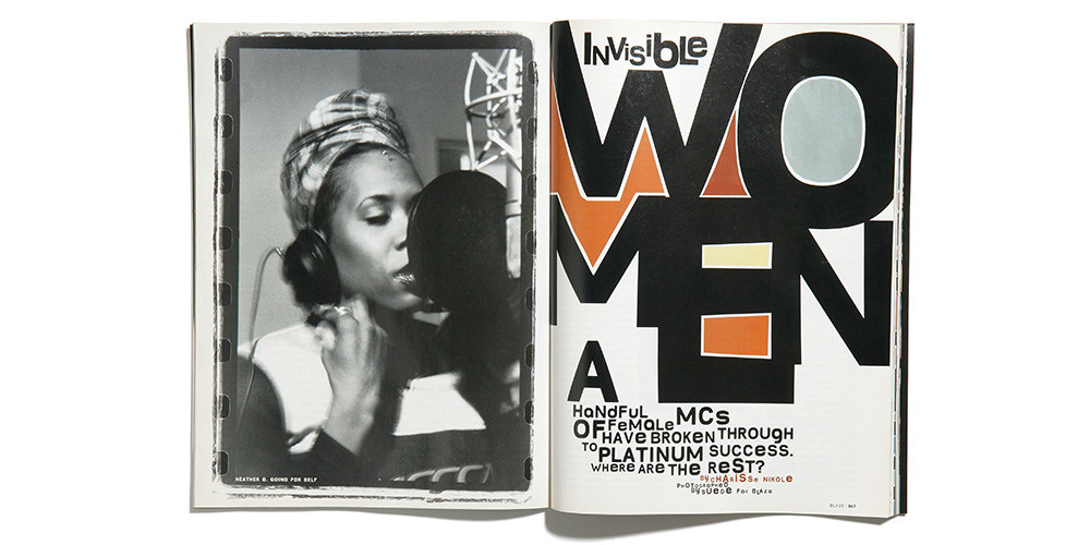 “Invisible Women,” Blaze Magazine, April 1999 “Invisible Women,” Blaze Magazine, April 1999