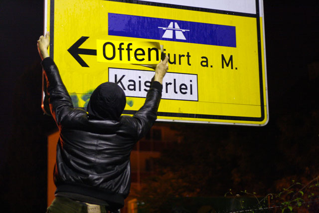 Hacking German signs Hacking German signs