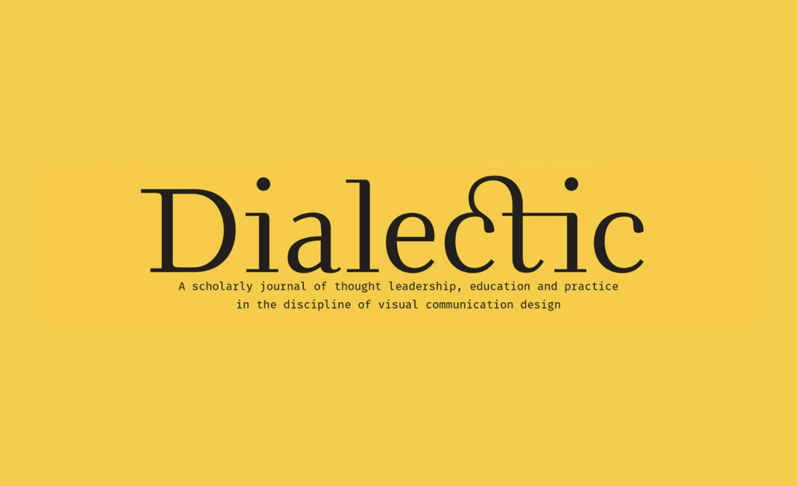 Dialectic Journal Logo Dialectic Journal Logo