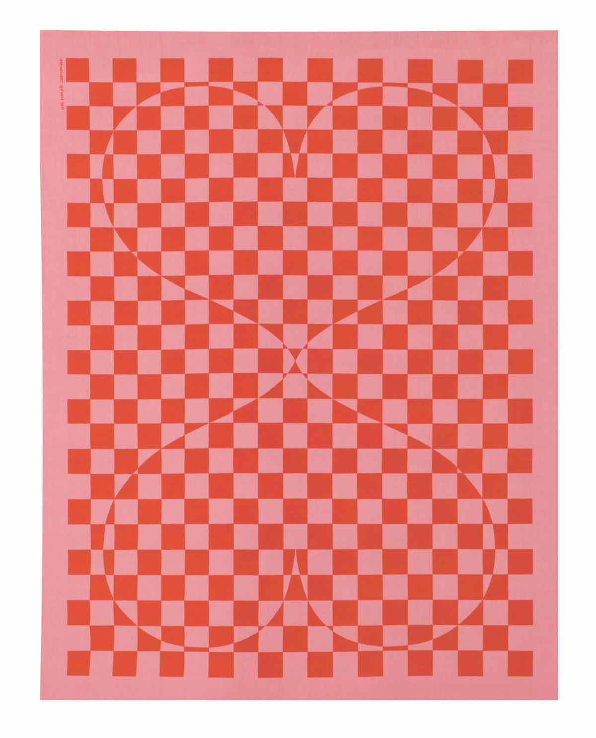 Girard’s granddaughter, Aleishall Girard Maxon, writes for Vitra Magazine, “The symbol itself is composed of two intersecting S’s that form a continuous loop of mirrored hearts, each S representing the first letter of the pet names Girard and his wife had for one another, Sandro and Susie.” Courtesy: Alexander Girard Estate. Girard’s granddaughter, Aleishall Girard Maxon, writes for Vitra Magazine, “The symbol itself is composed of two intersecting S’s that form a continuous loop of mirrored hearts, each S representing the first letter of the pet names Girard and his wife had for one another, Sandro and Susie.” Courtesy: Alexander Girard Estate.