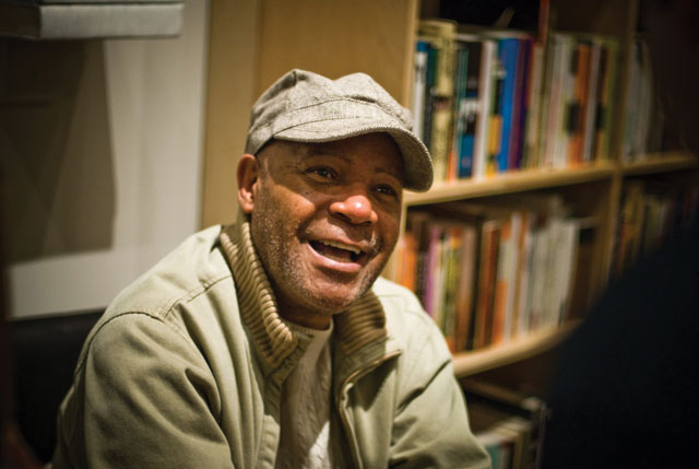 Emory Douglas portrait by Shaun Roberts Emory Douglas portrait by Shaun Roberts