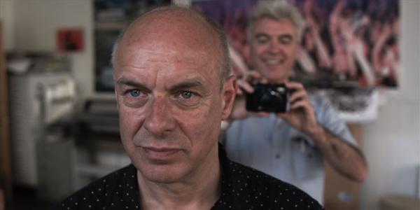Still from "David Byrne & Brian Eno," from the Artist Series (2005-2011) Still from "David Byrne & Brian Eno," from the Artist Series (2005-2011)