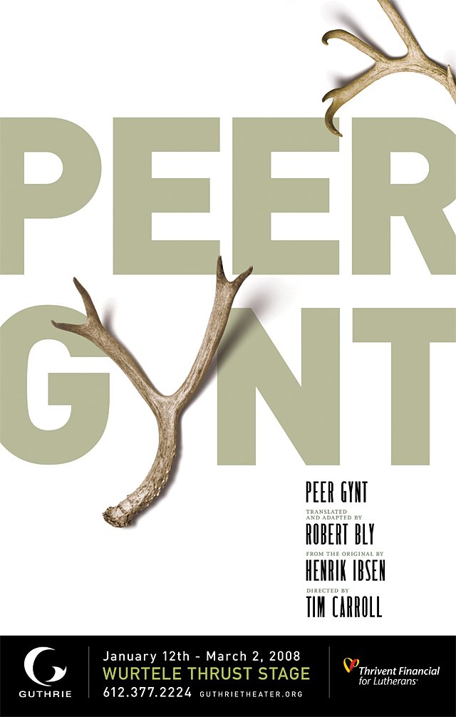 SpotCo Guthrie Theater poster for Peer Gynt SpotCo Guthrie Theater poster for Peer Gynt