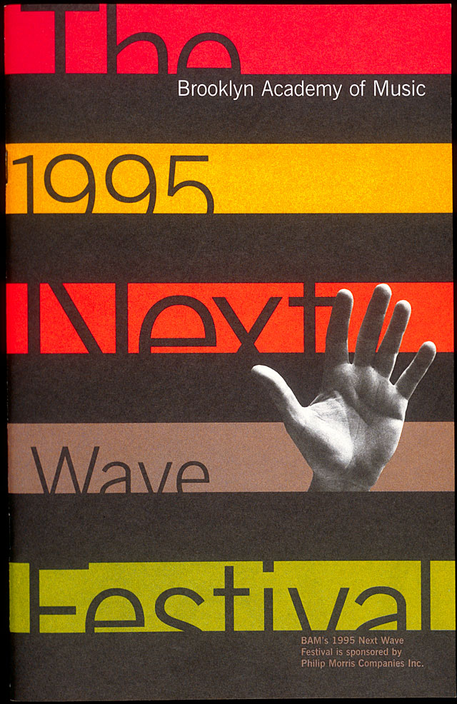 Brooklyn Academy of Music (BAM) identity (1995) Brooklyn Academy of Music (BAM) identity (1995)