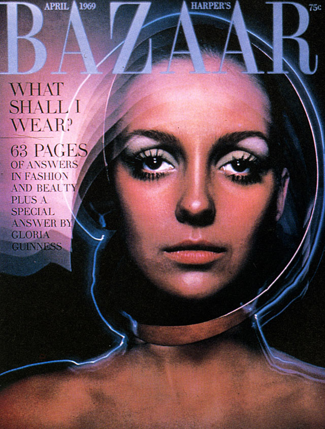 Cover of Bazaar, April 1969. Cover of Bazaar, April 1969.