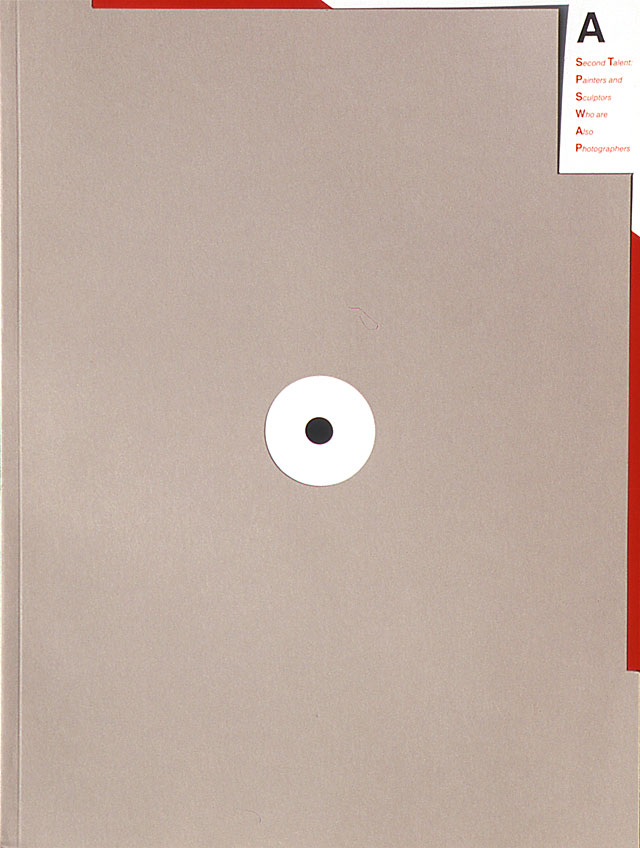 Miho 2 Catalogue for Aldrich Museum Artists as Photographers exhibition. Sponsored by Champion Papers. Designed by James Miho, 1984.