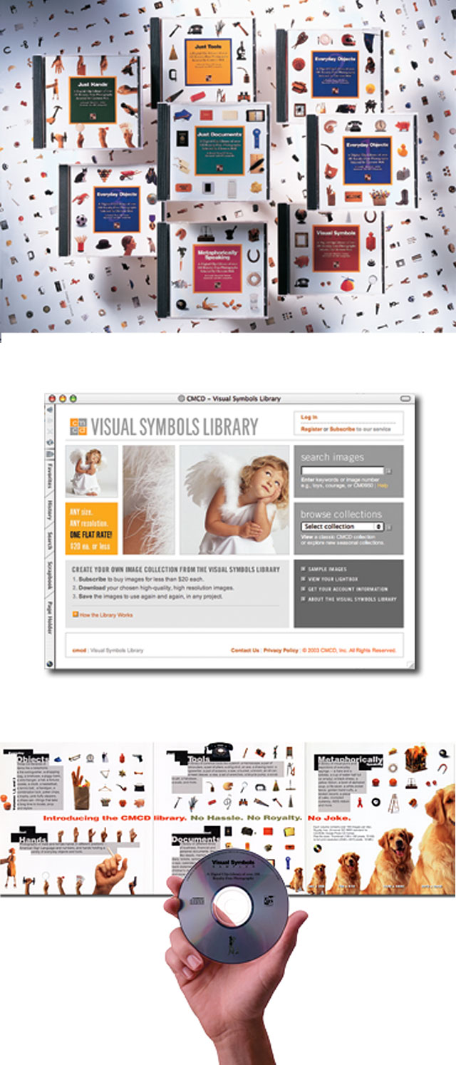 CMCD Visual Symbols Library, founder and publisher, stock image titles, 1992-present CMCD Visual Symbols Library, founder and publisher, stock image titles, 1992-present