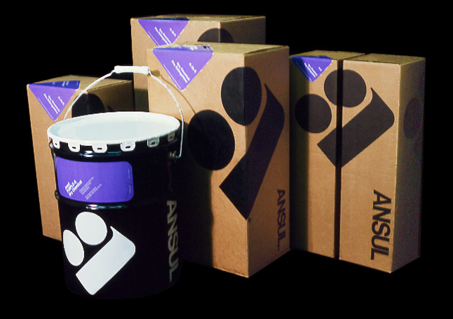 Ansul Company Packaging designed by Robert Vogele Ansul Company Packaging designed by Robert Vogele