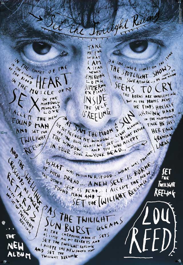 Lou Reed poster Lou Reed poster