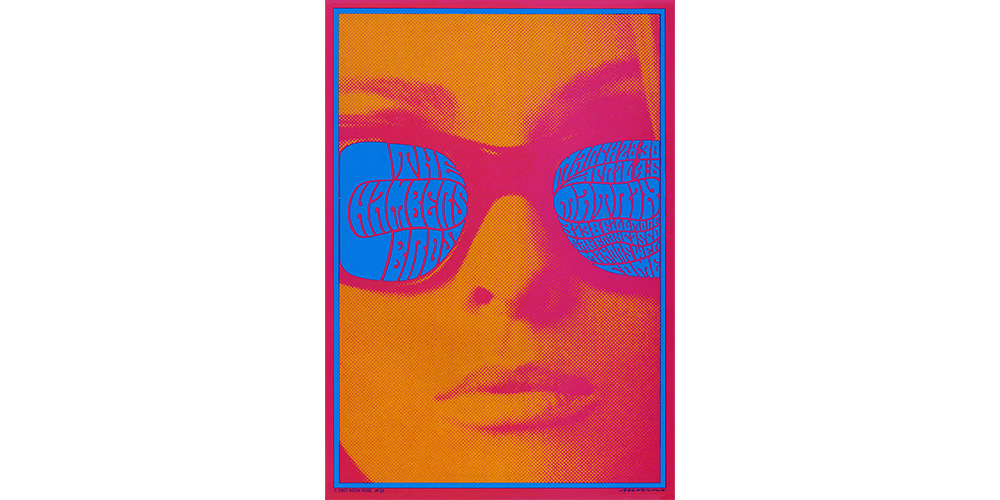 Chambers Bros, 1967, offset lithography, © Victor Moscoso Chambers Bros, 1967, offset lithography, © Victor Moscoso